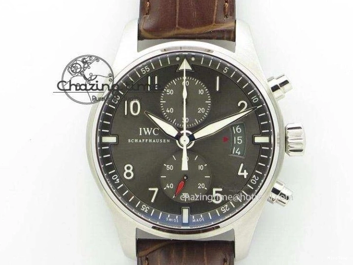 MIROTIME 0309 SoftTouch Mark XVIII Le Petit Prince IW327001 SS MKS 1:1 Best Edition Black Dial On Leather Strap MIYOTA9015 V 7216